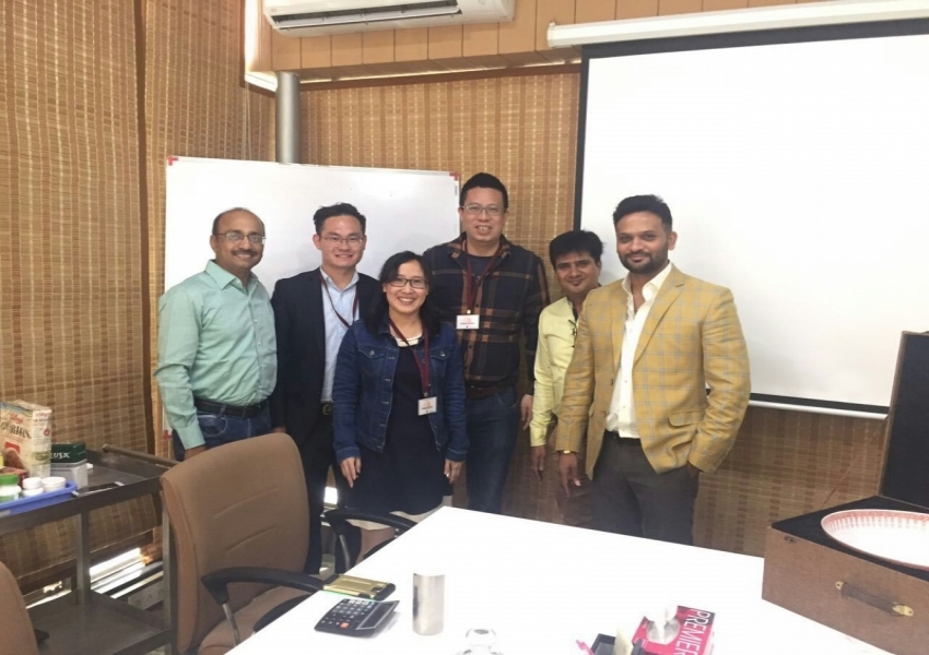 2017年印度參觀、考察圓苞車(chē)前子殼供應(yīng)商